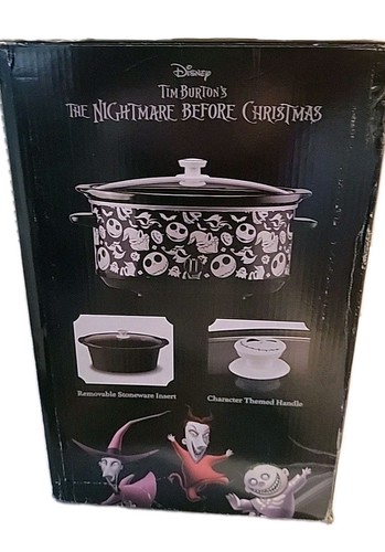 Disney Nightmare Before Christmas 7 Quart Slow Cooker Crockpot Jack Skellington - Picture 2 of 12