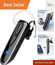 Bluetooth Earpiece for Cell Phone with Mic Wireless in Ear Earbud Headphones ...