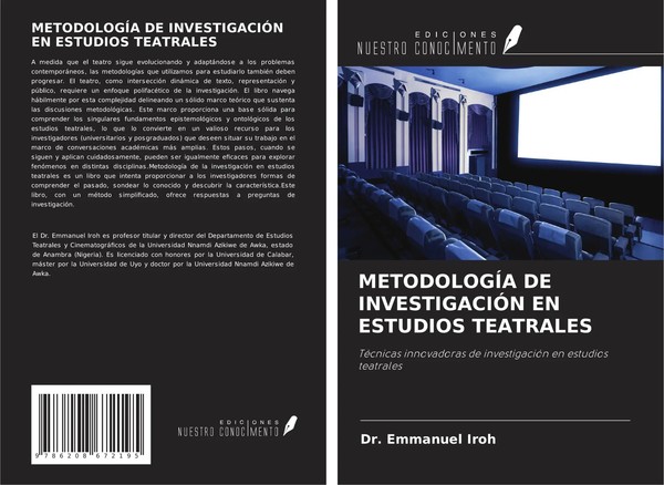 Emmanuel Iroh | MetodologÍA De InvestigaciÓN En Estudios Teatrales | Taschenbuch-image