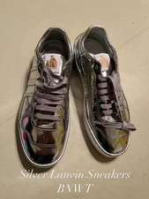 Lanvin Silver Sneakers Brand New Size 41