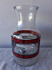 Vintage 1970s Coca Cola Godfathers Pizza Glas...