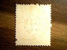 Ank Nr 21 10 Kreuzer gestempelt mit 2 versetzten Zahnlöchern.