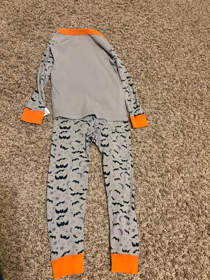 Hanna Andersson X 花生万圣节睡衣 4 100 厘米灰色史努比查理布朗 — 第 3/3 张图片