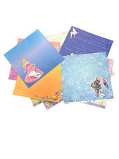 Disney Scrapbook Printed 12x12 1 Sided Pages Mixed Lot Size 50