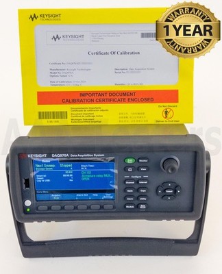 Keysight DAQ970A Data Acquisition System w/ DAQM901A 20 Channel Multiplexer