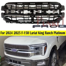 Front Grille For 2024 2025 Ford F150 Lariat King Ranch Platinum 2024 Raptor Look