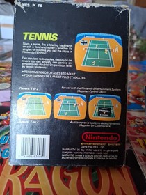 Jeu Tennis Nes Nintendo boite complet Avec  notice  Originale FRA