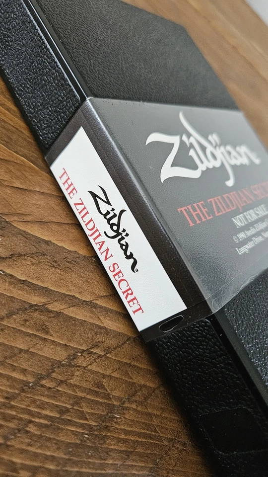 Vintage 1990 The Zildjian Secret VHS Video Zildjian Cymbals Music NFS - RARE! - Image 4 of 4