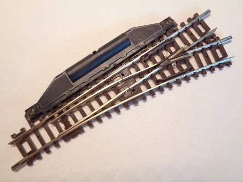 ROCO N manuelle Weiche R 15° (25563) | Condition: Gebraucht