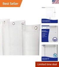 Waterproof Shower Curtain Liner Microban Protection Mold Resistant PEVA 70x72