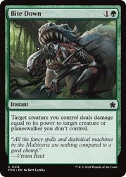 Bite Down #212 Common Foundations Magic: The Gathering