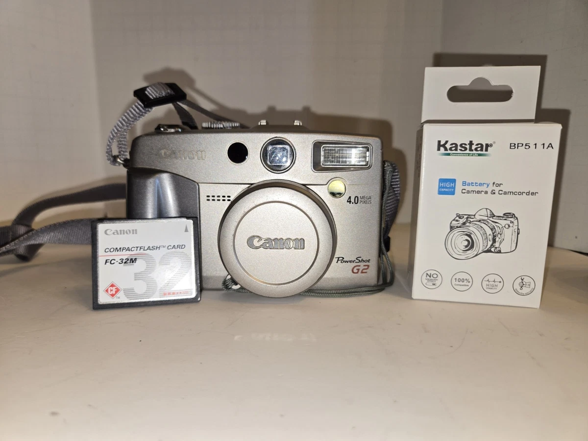 Canon PowerShot G2 Compact Numérique - Boîtier + Accessoires - Occasion Bon état