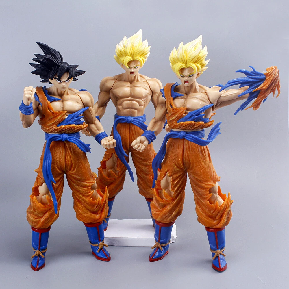 Boneco Goku Ssj Super Sayajin 1 Dragonball Z Super 20Cm em