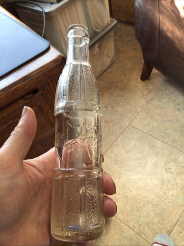 BOTELLA DE REFRESCO DECORATIVA INDIA GRABADA KEY CITY BEVERAGES 1933 MANKATO MINNESOTA MN - Imagen 6 de 20