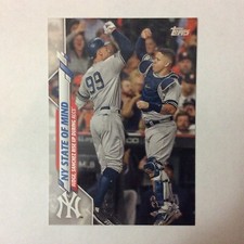 2020 Topps Series 2 #591 NY State of Mind Yankees judge