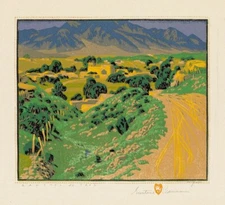Ranchos de Taos By Gustave Baumann Quality Print - Frame Me