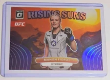 2023 Panini Optic UFC Manon Fiorot Rising Suns Insert Purple 