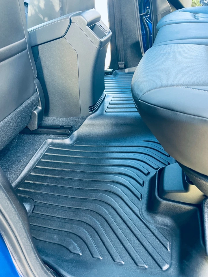 3D /5D TPE All Weather Floor Mats Liner for Isuzu MU-X MUX - 3 Rows- 2021 - 2025 - Image 4 of 4