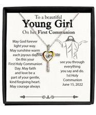 1st Communion Gifts for Girl, 1st Communion Gift, Personalized Catholic Gift Her