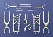 Sturmovik IL-2 Landing Gear For 1/32nd Scale Hobby Boss Model  SAC 32046