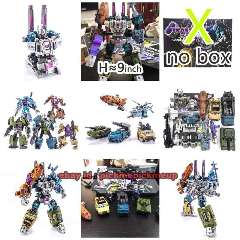 Pockets PT05 Bruticus 6in1 G1 27cm 10in Action Figure Robot Toy Gift Collect - Image 3 of 4