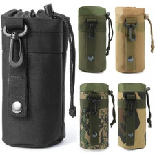 Tactical Molle Water Bottle Pouch Attaches Water Bottle Sleeve Bag Bottle Holder