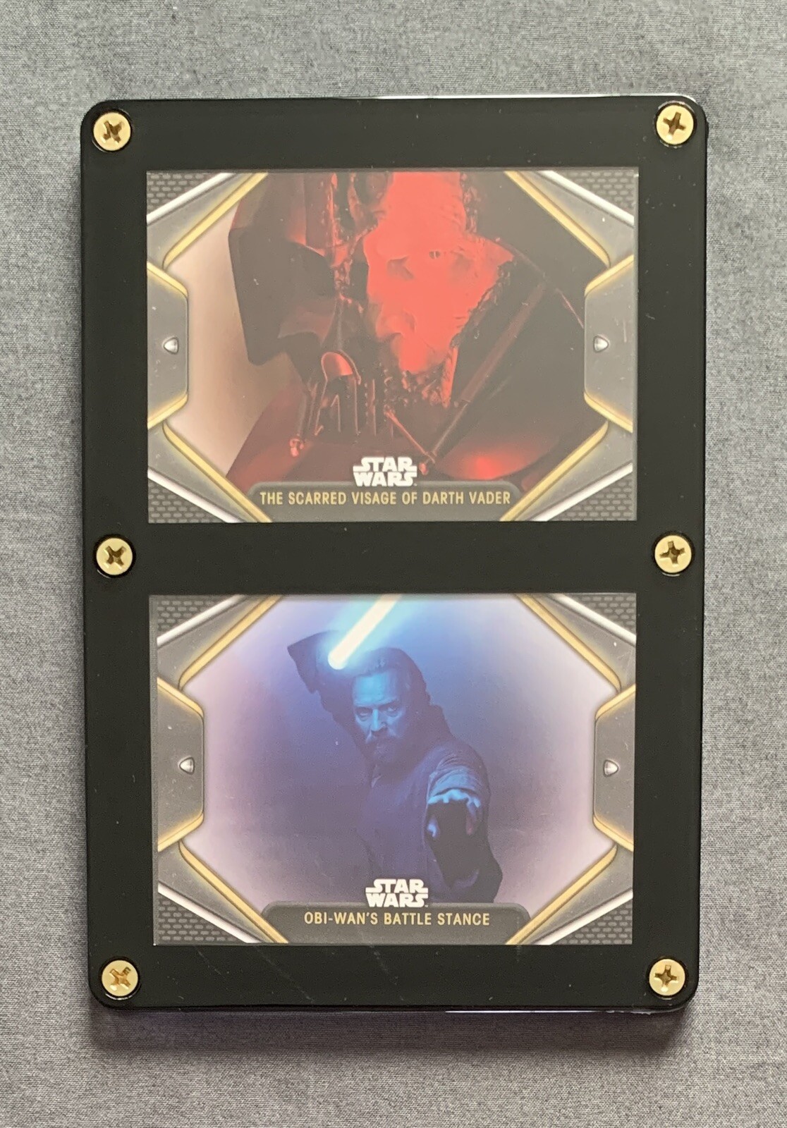 2023 Topps ObiWan Kenobi Season 1 Framed Trading Cards Set Kenobi