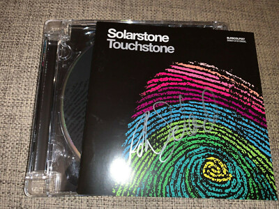 SOLARSTONE - TOUCHSTONE - LIMITED HAND SIGNED CD SOLD OUT OUT OF PRINT  UNPLAYED