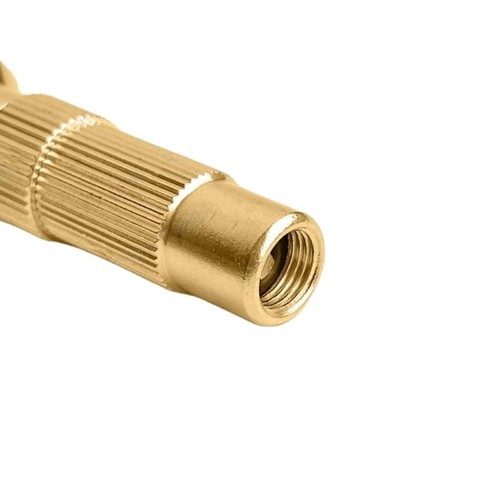 Brass Tire Inflator Locking Air Chuck Air Hoses Attachment 4NPT Air Chuck - Picture 4 of 7