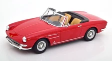 1964 FERRARI 275 GTS SPYDER PININFARINA RED ON TAN 1:18 by KK SCALE MODELS