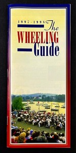 1997-1998 Wheeling West Virginia Travel Guide Vintage Brochure Local Tourist Ads