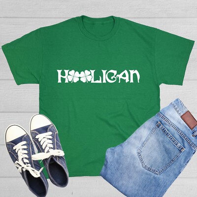 Hooligan Sarcastic Humor Graphic Tee Gift Men Novelty Funny T Shirt