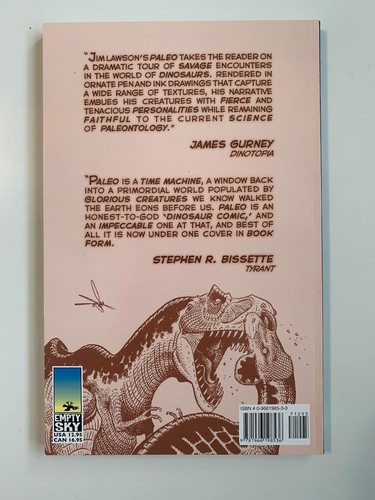 SIGNED !! Paleo ; Tales From The Late Cretaceous by Jim Lawson *near mint* - Foto 3 di 7