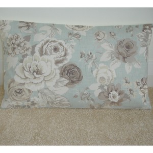 Tempur Travel Pillow Case Cover Duck Egg Roses 40x30cm 16 X10