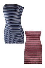 Sexy strapless bodycon dress