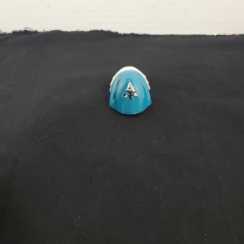 NHL San Jose Sharks Hockey Team 2" Mini Goalie Helmet Face Mask - Picture 5 of 9