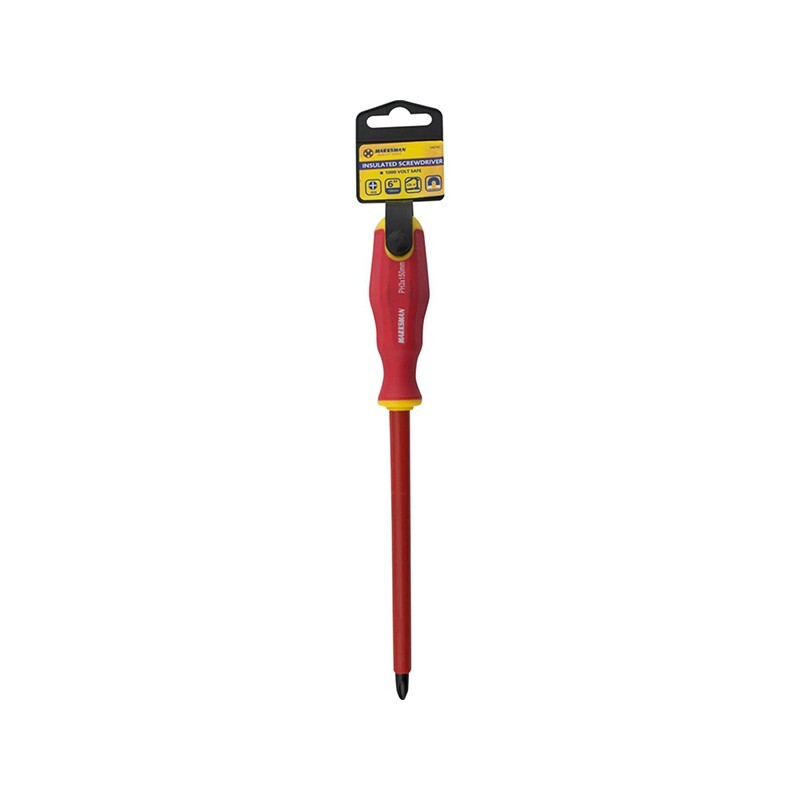 Professional Insulated Electrical 4""/ 10cm Phillips Marksman Screwdriver