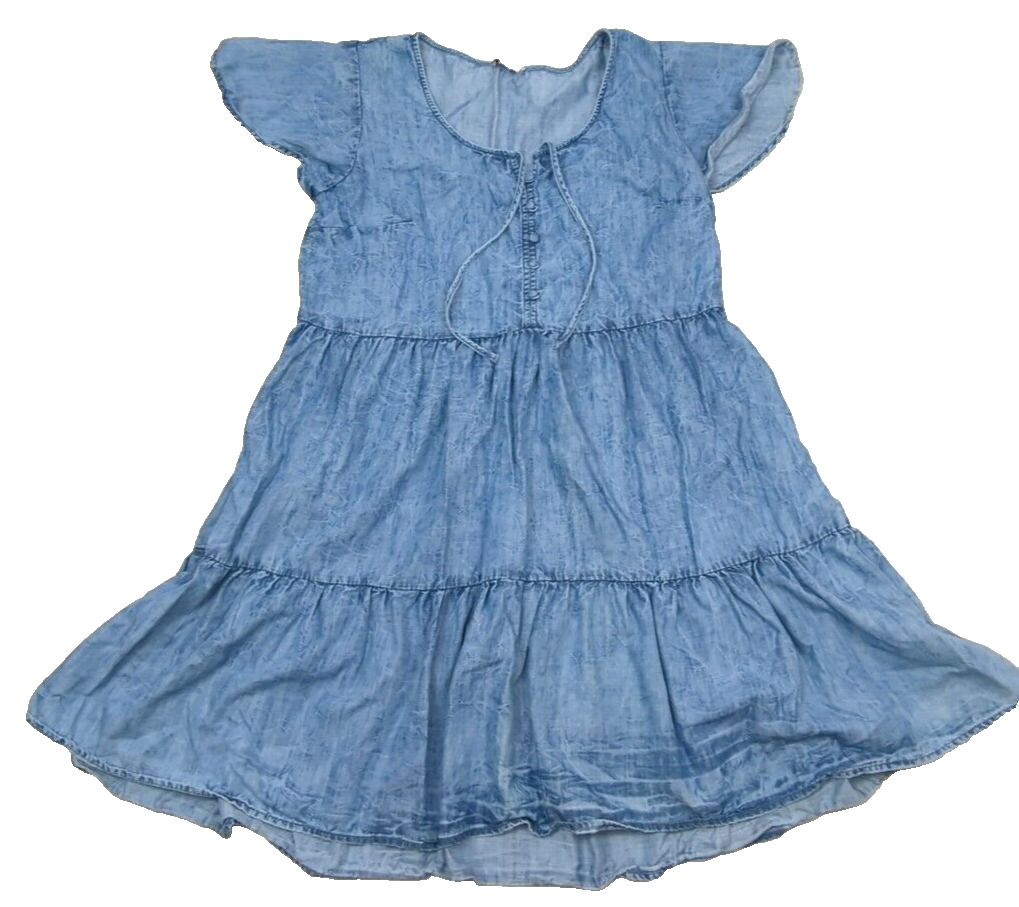white christmas dresses The Texas Denim Dress by Pink Desert XXX-Large main image 0