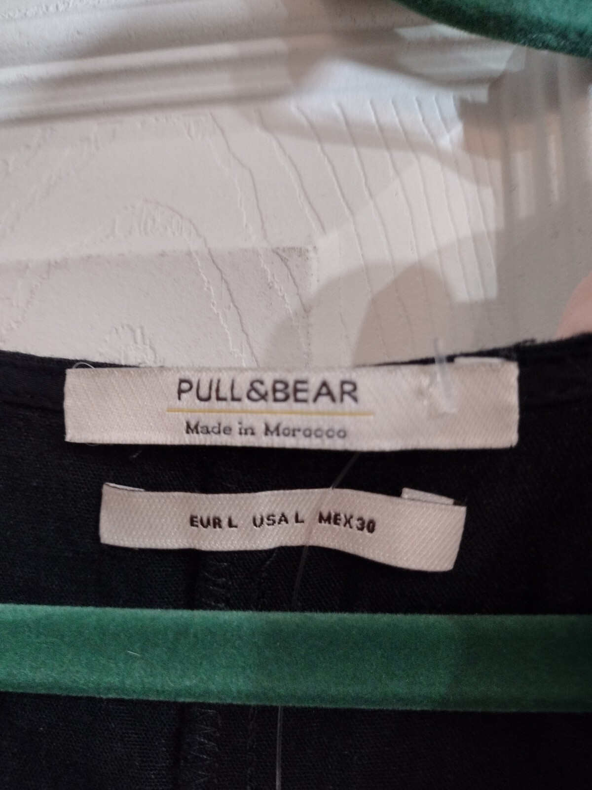 Pull&Bear Button Detail Mini Swing Dress Large Sh… - image 8