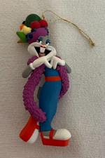 Bugs Bunny Latin Dance Fruit on Head 1997 Hallmark Christmas Holiday Ornament