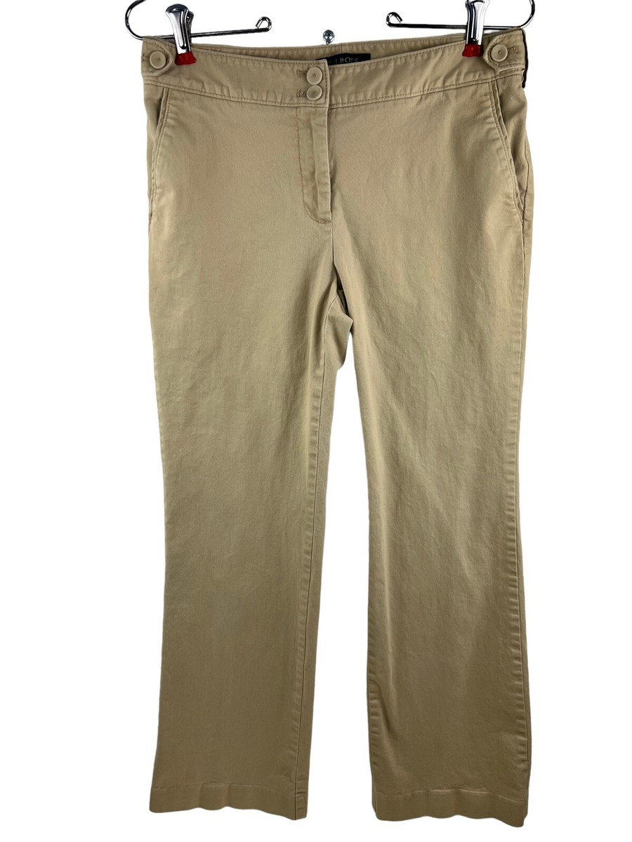 Bootcut Pants Talbots Stretch Pants TALBOTS Women's Tan Khaki
