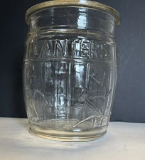 RARE Original 1930's Planters Peanuts/Nuts Advertising Glass Jar/Display-No Lid