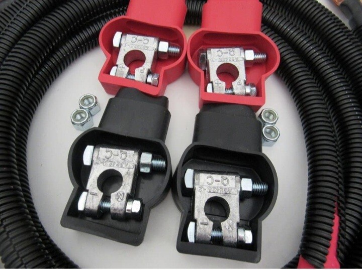 Custom Battery Cables Replacement Kit 20032007 Dodge RAM Truck Gen 3