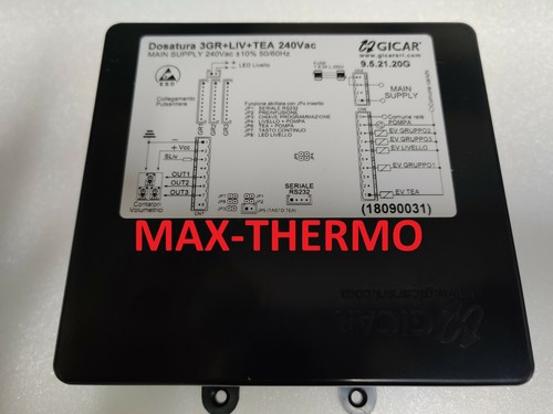 GICAR 18090031 DOSATURA 3GR LIV TEA 9 5 21 20G CONTROL BOX 240VAC 