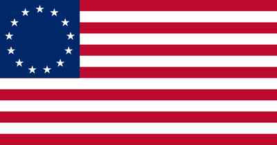 Miniflag Betsy Ross 10 x 15 cm Fahne Flagge Miniflagge