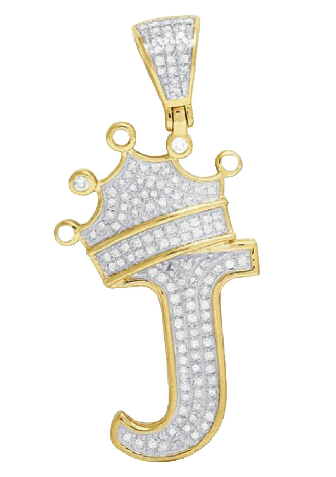 Diamond Letters, Numbers & Words Pendant Necklaces & Pendants for Men