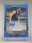 JOE GRAHOVAC 2025-26 BOWMAN CHROME 1ST ROOKIE AUTO BLUE X-FRACTOR /150 Q3882
