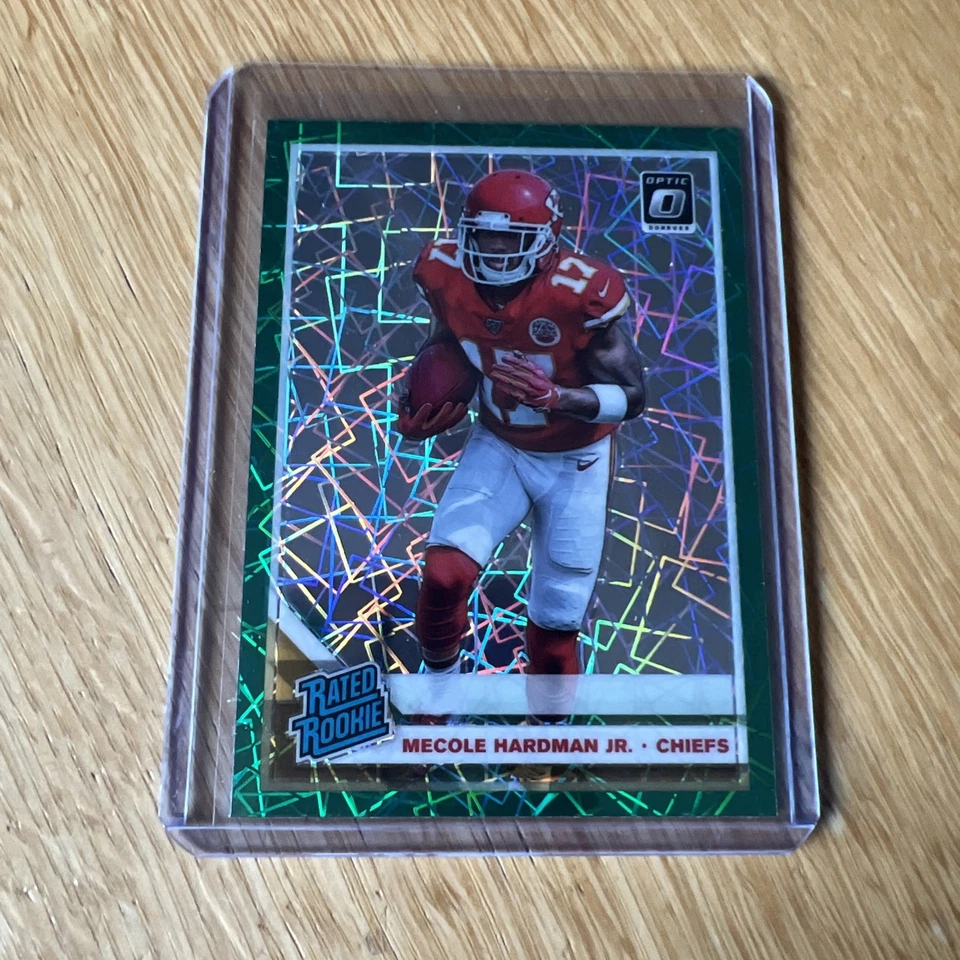 2019 Panini Donruss Optic Mecole Hardman Jr. Teal Velocity Rated Rookie #175 - Bild 1 von 1