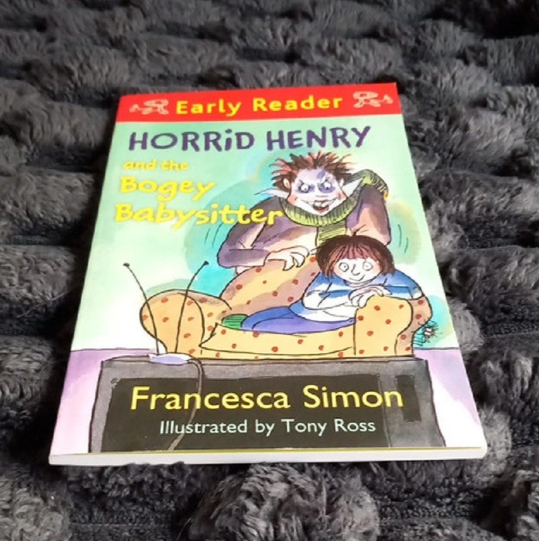 Horrid Henry and the bogey babysitter paperback book