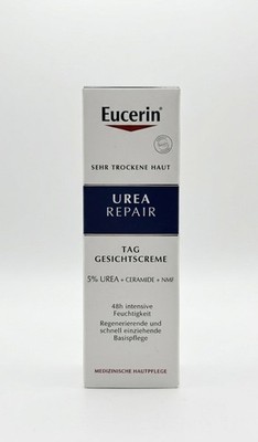 Eucerin UreaRepair 5% Urea Tag Gesichtscreme 50ml - NEU (998)